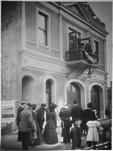 Opening of the Fire Station, Cuba Street