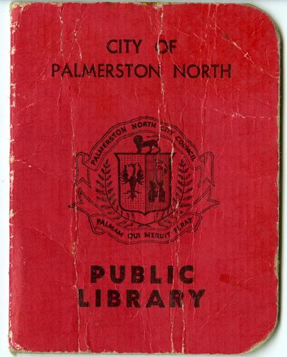 Palmerston North Public Library card