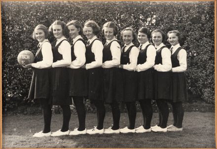 Palmerston North Technical School Netball E, 1941