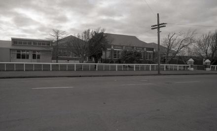 Central Normal Primary School Reunion - School frontage in 1973