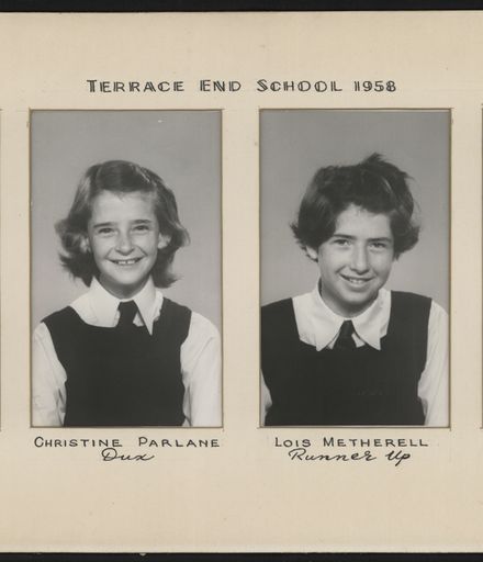 Terrace End School Student Leaders, 1958