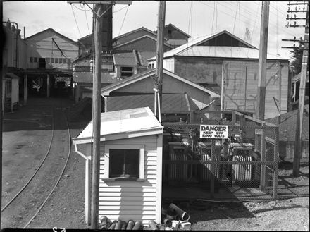 Power sub-station, Longburn Freezing Works