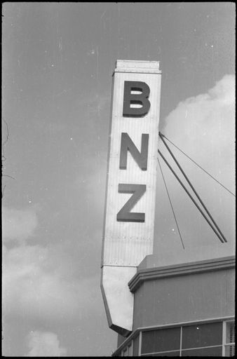 Bank of New Zealand sign