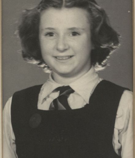 Norma McKerras - Head Prefect, 1952