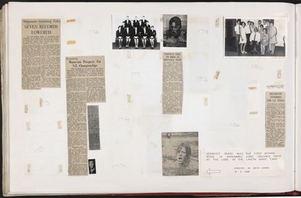 PN Amateur Swimming Club archive book