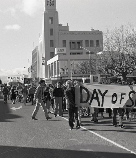 "'Day of Shame' Anti-Apartheid and Anti-Springbok Tour March"