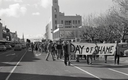 "'Day of Shame' Anti-Apartheid and Anti-Springbok Tour March"