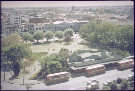 View of The Square from Hopwood Clock Tower - Bus Station