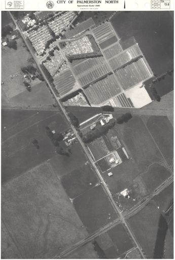 Aerial Map, 1986 - 13-8