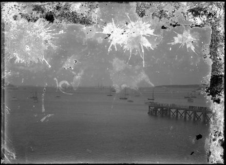 View of Boats in Unidentified Harbour