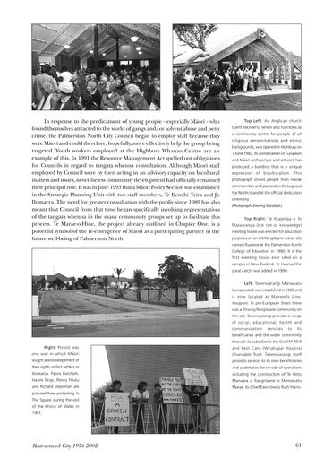 Council and Community: 125 Years of Local Government in Palmerston North 1877-2002 - Page 71