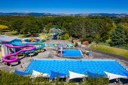 View of the Lido Aquatic Centre