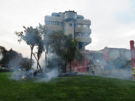 Fire in The Square