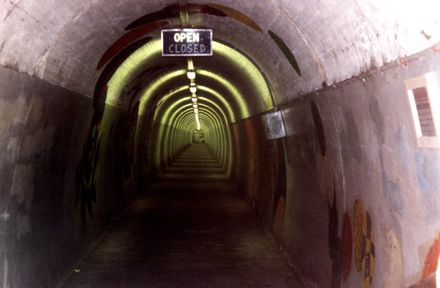 Tunnel in Durie Hill, Whanganui