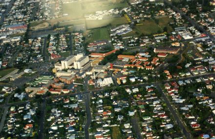 Aerial photograph - Palmerston North Hospital