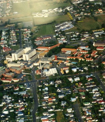 Aerial photograph - Palmerston North Hospital