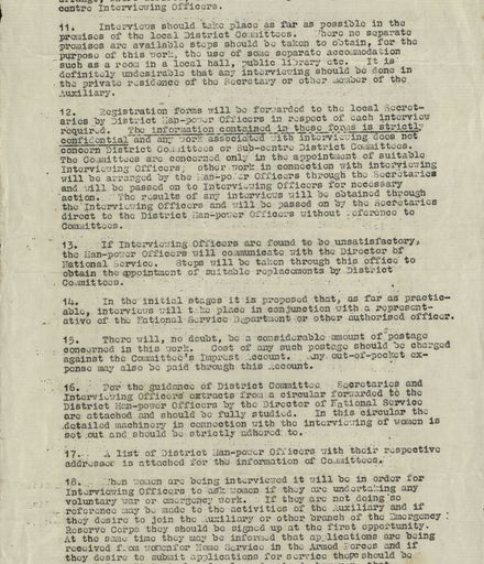 Women's War Service Auxiliary Memorandum No. 47 Page 2