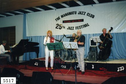 The Bob McNeely Quartet with Vikki Carryl, Manawatū Jazz Festival - Resource cover image