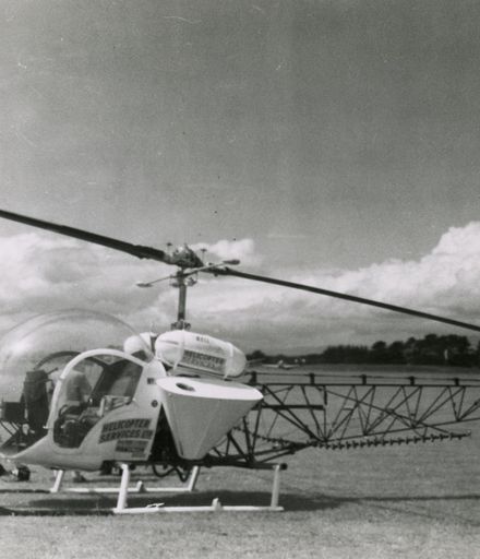 Helicopter at the 1st International Agricultural Aviation Show, Milson Airport