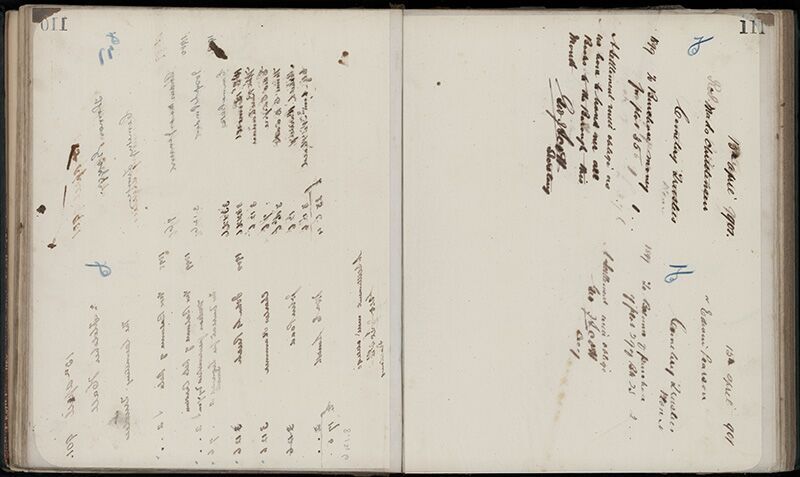 Outwards Correspondence of the Palmerston North Cemetery Trustees, 1898 -1902 138