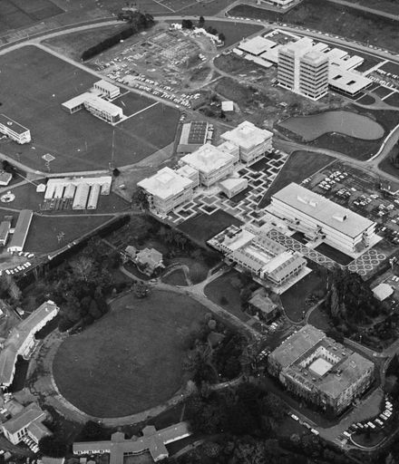 Aerial View of Massey University