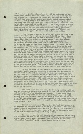 Hassell WWI memories p68