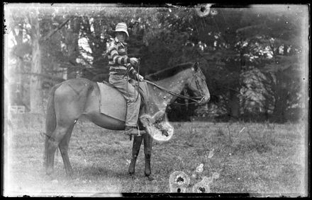 Young Man on Horseback