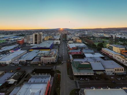 Aerial View of Cuba Street
