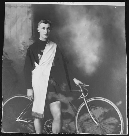 Unidentified Champion Cyclist