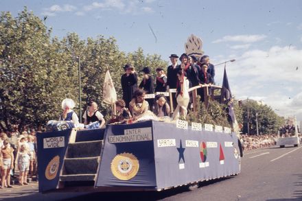 Centennial Parade - Girls brigade float