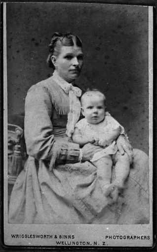 Unidentified woman and baby - Resource cover image