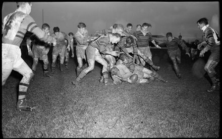 "Here's Mud in Your Eye" -- Rugby mud bath