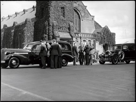 Air Force Funeral Procession Leaving All Saints Church