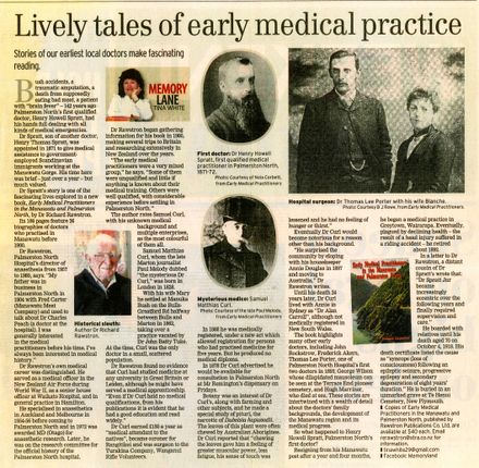Memory Lane - Lively tales of early medical practice - Resource cover image