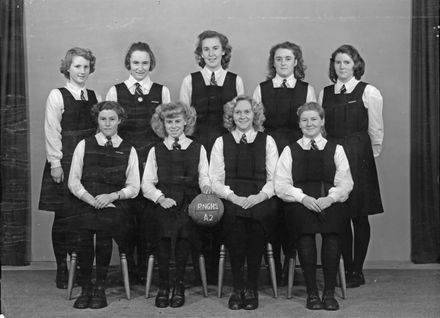 Palmerston North Girls High School A2 Basketball Team