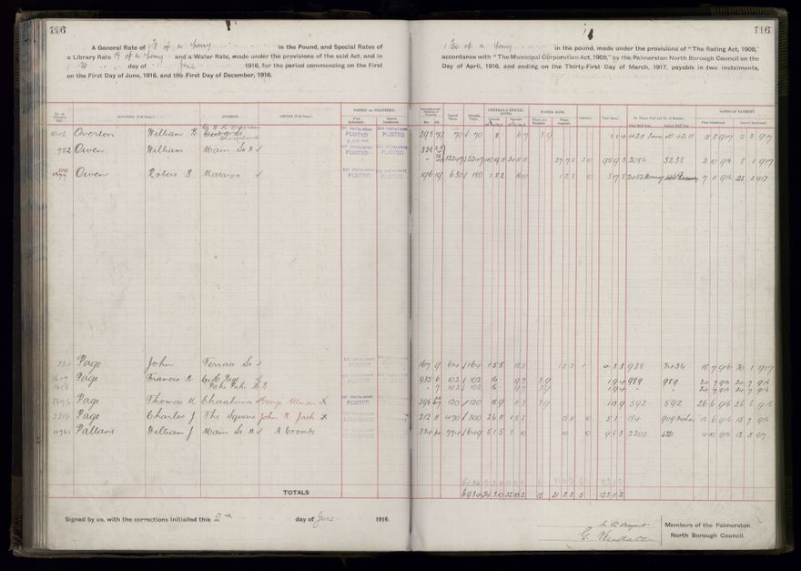 Rate book, 1916-1917 - 2021Pa_PNCC2-23-2-V24_034394-0119