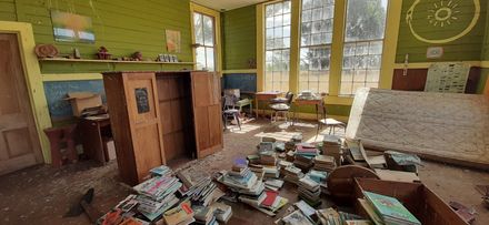 Former Whakarongo School - interior