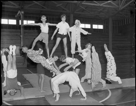 "Final Rehearsal For Display" YMCA Gymnastics Display