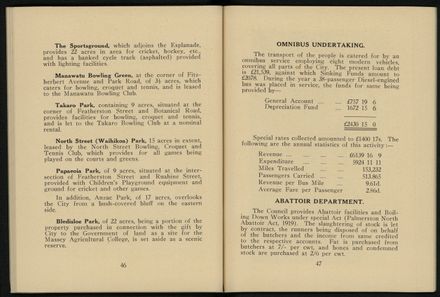 City of Palmerston North Municipal Hand Book 1937 25
