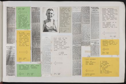 PN Amateur Swimming Club archive book