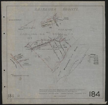 Survey Plans (subdivisions) 1902 - 1939