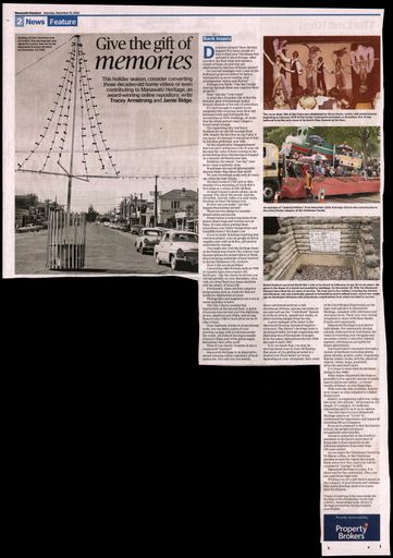 Back Issues: Give the gift of memories