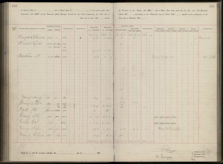 Palmerston North Rate Book, 1893 - 1896, 255