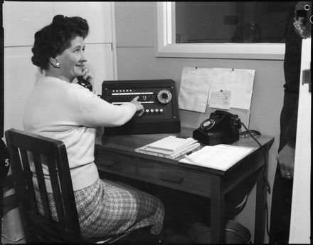 "Direct Calls Throughout Office" New Telephone System