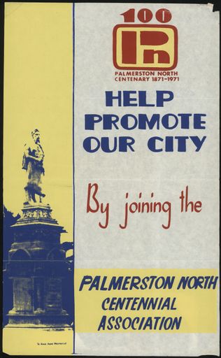 Palmerston North Centennial Association Poster - Resource cover image