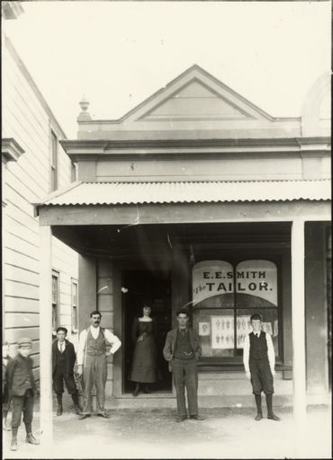 E E Smith's Tailor shop, Foxton