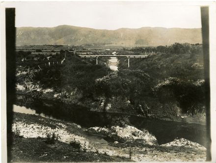 Widening of the Gorge, 1920s