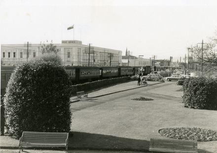 Last train through The Square