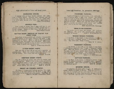 Manawatu Cookery Book - page 33