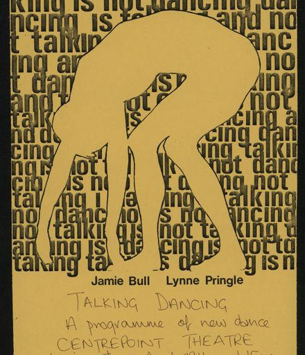 "Talking Dance" poster
